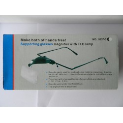 Ochelari lupa cu 3 lentile